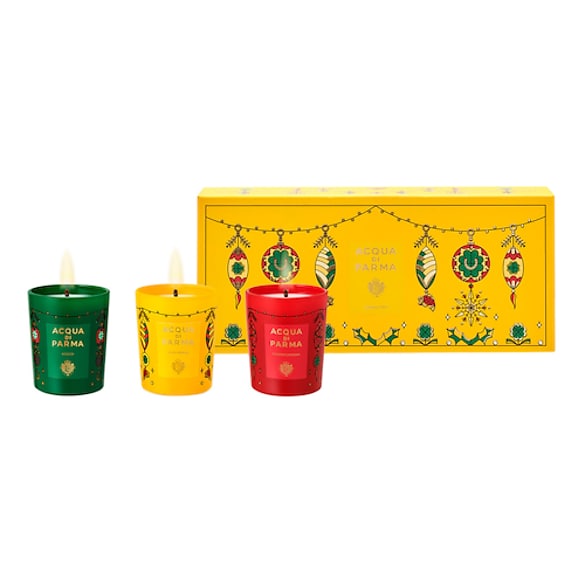Coffret Bougies de Noël - Coffret Trois Bougies, ACQUA DI PARMA